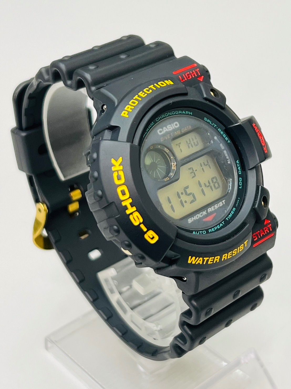 低価好評CASIO　G-SHOCK　DW-6300-1B　初代FROGMAN★送料込み★ 腕時計(デジタル)