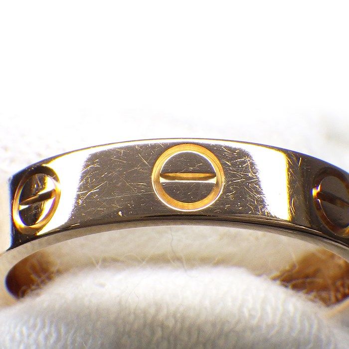 カルティエ Cartier リング ラブ スモールモデル B4085249 K18PG 9号  