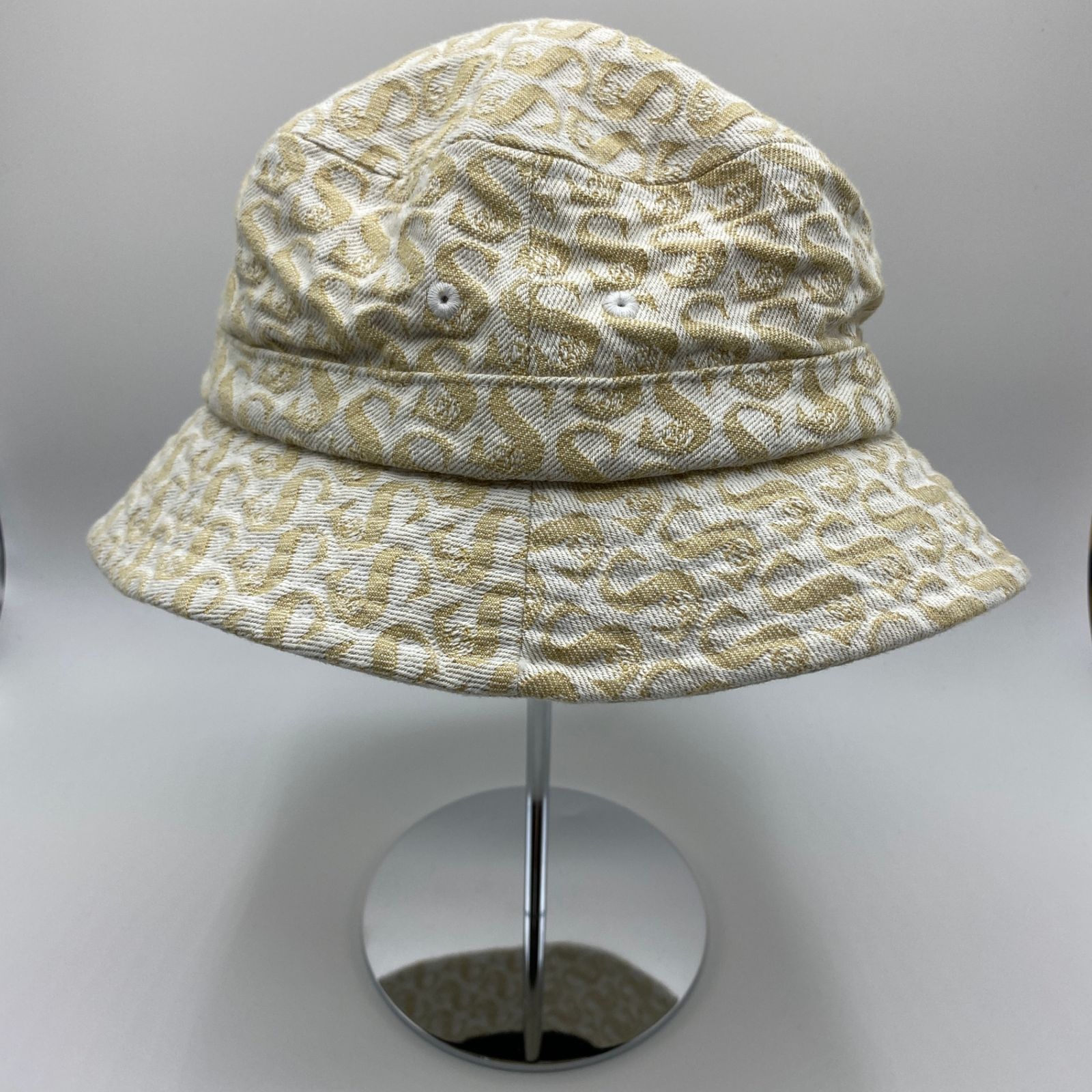 SUPREME バケットハット メンズ L ベージュ系【中古】 - メルカリ