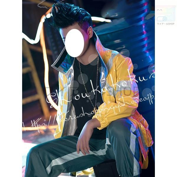 サイバーパンクエッジランナーズ 風 デイビッド マルティネス コスプレ衣装 ウィッグ cos靴 cosplay コスチューム 変装 仮装 撮影 祭り