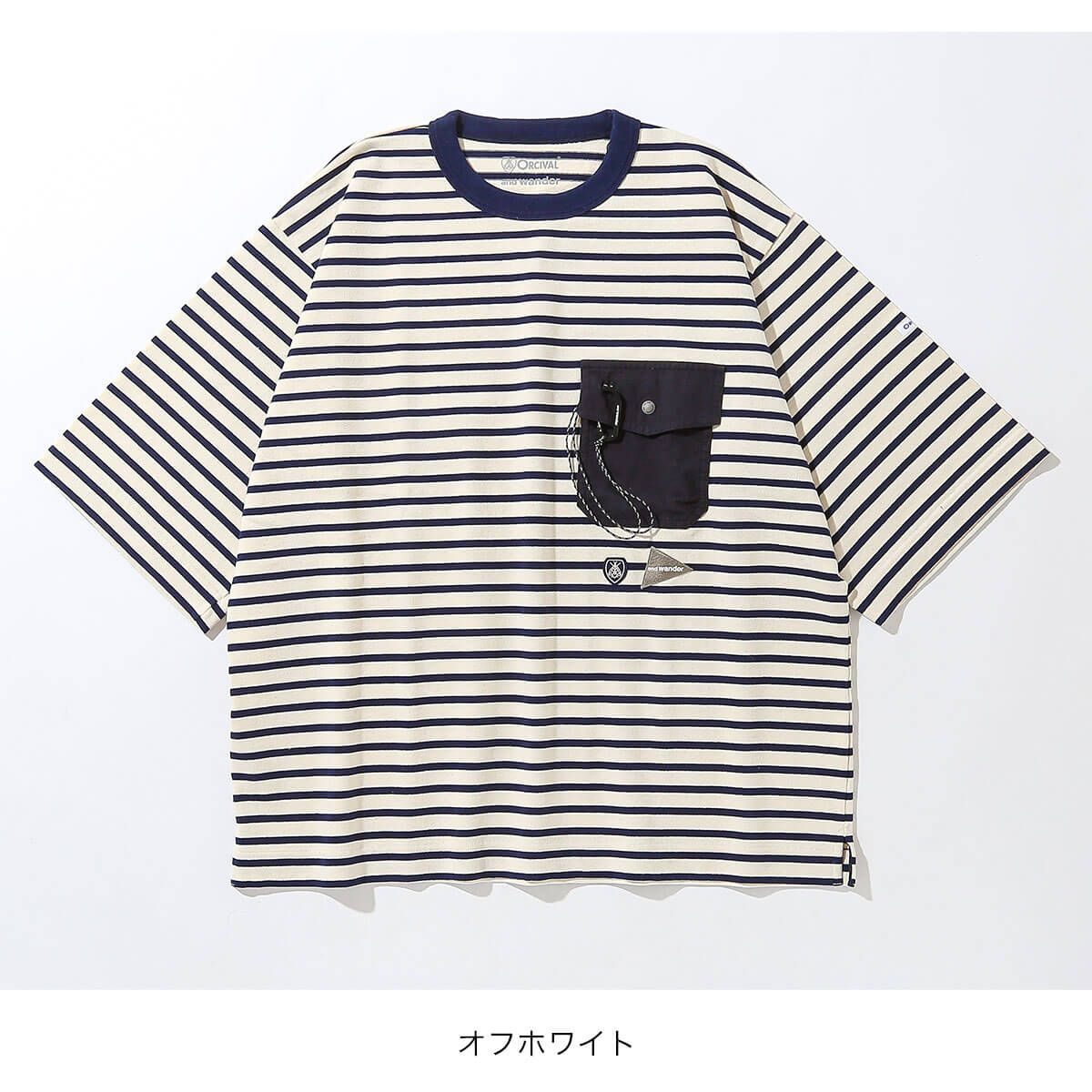 新品】and wander アンドワンダー オーシバルH/S T - メルカリ