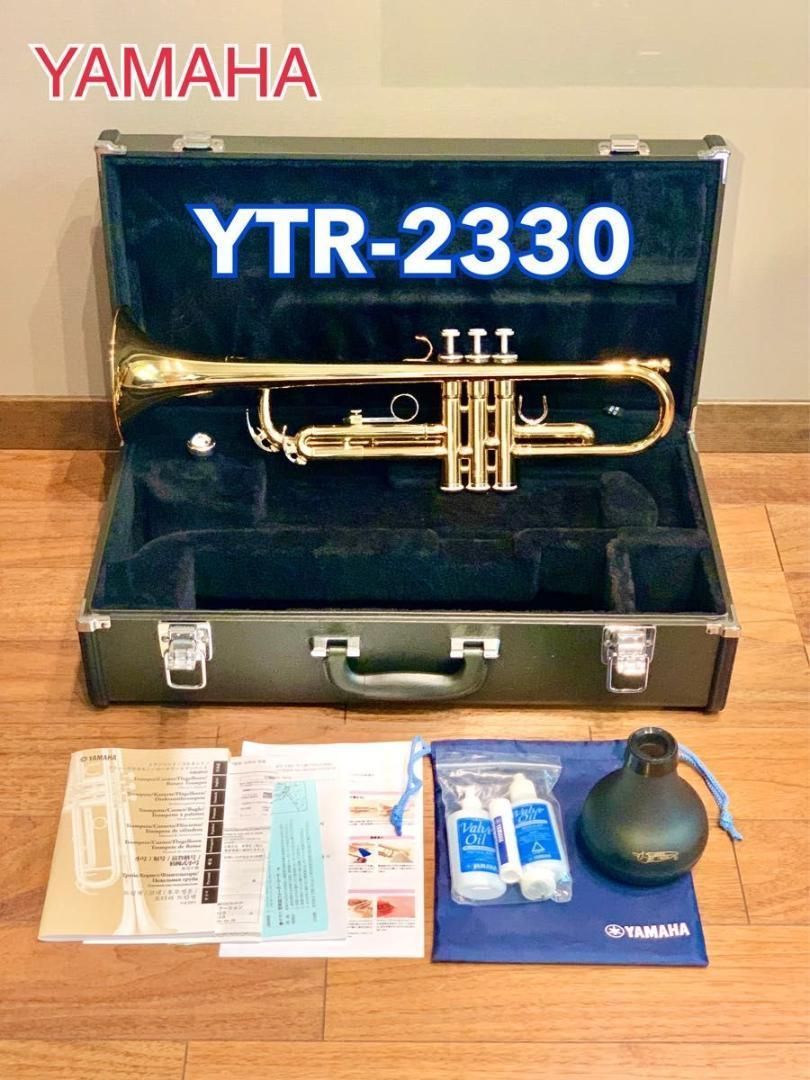 66%OFF!】 YTR-2330 ヤマハトランペット+ サイレントブラス