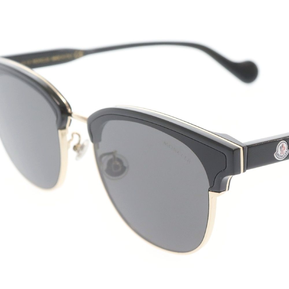 MONCLER ラウンド型サングラス ブラック