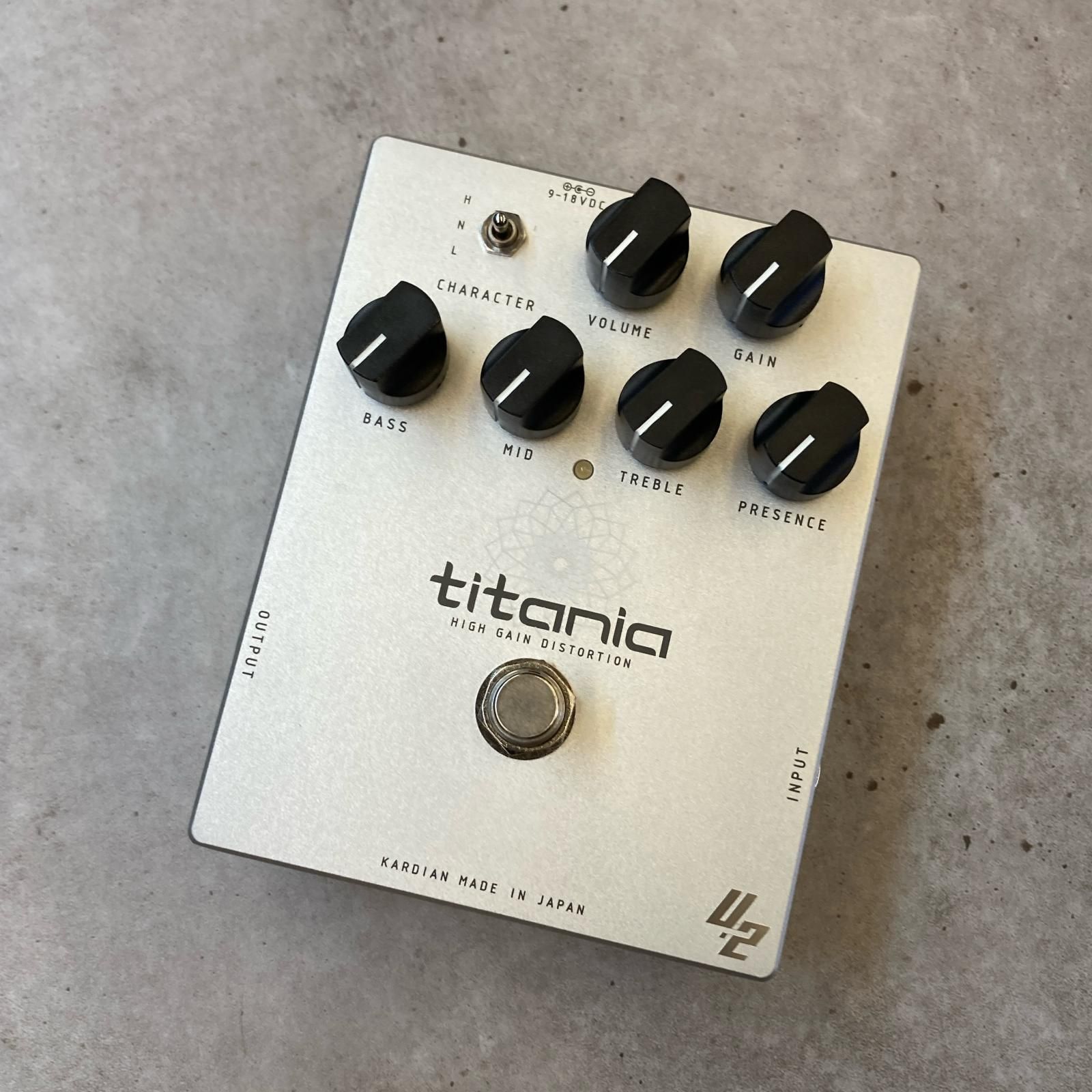 三重本店 楽器 KarDiaN カージアン エフェクター Titania V2 472