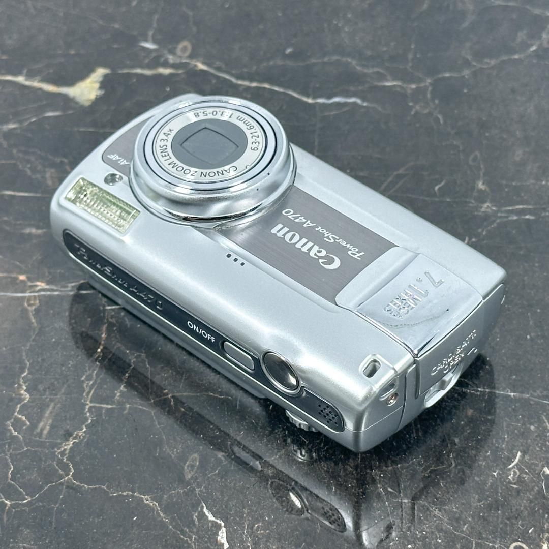 美品】Canon PowerShot A470 単3電池駆動 キャノン パワー