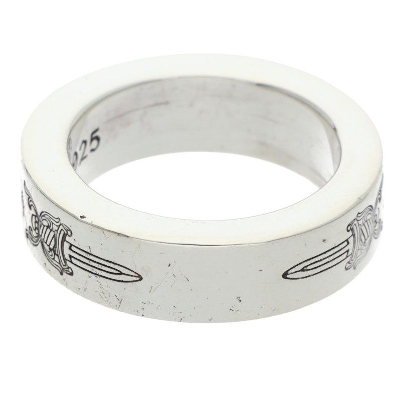 クロムハーツ 6mm SPACER DAGGER 6mmスペーサーダガー シルバーリング メンズ 10号 KIN-KAAI_COM