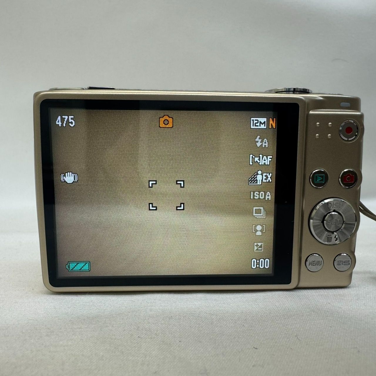 K【SDカード付】コンパクトデジタルカメラ CASIO EXILIM ZOOM EX
