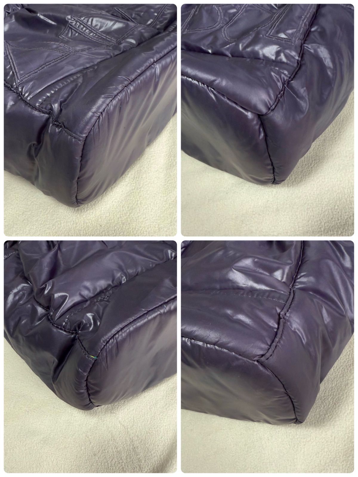 ANNA SUI 2way ショルダーバッグ パープル 星柄 - メルカリ 極美品 