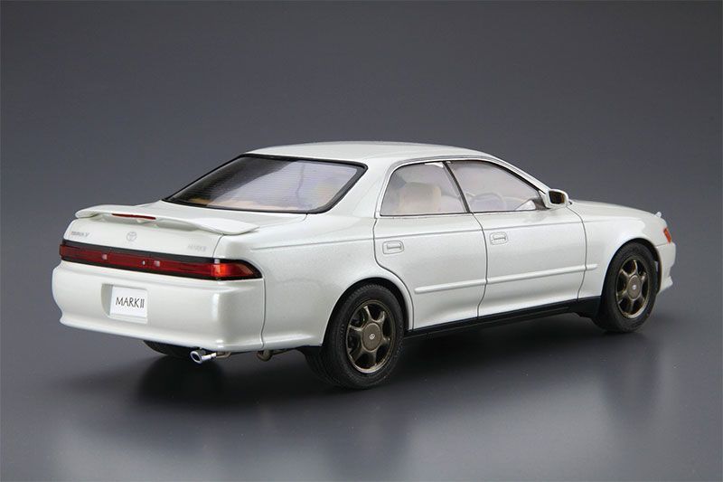 1/24 アオシマ　90マークII   完成品 青島文化教材社 アオシマ ザ・モデルカー No.90 1/24 トヨタ