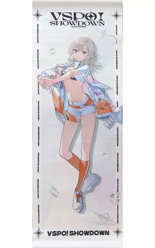 中古】タペストリー 小森めと B2半裁タペストリー 「バーチャル