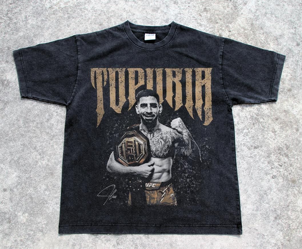 イリア・トプリア UFC Ilia Topuria ヴィンテージ加工 Tシャツ