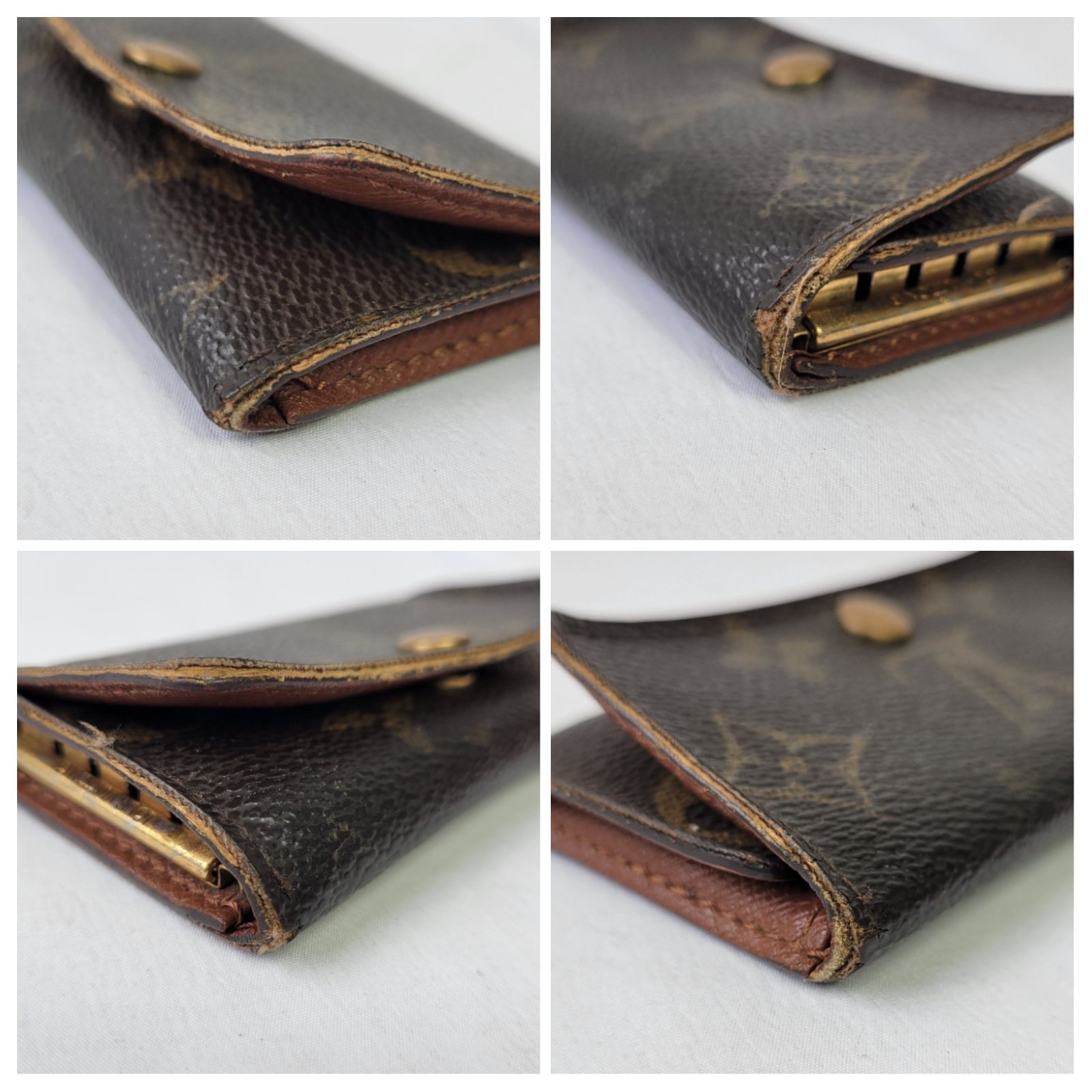 LOUIS VUITTON ミュルティクレ4 4連 キーケース ダミエ エベヌ