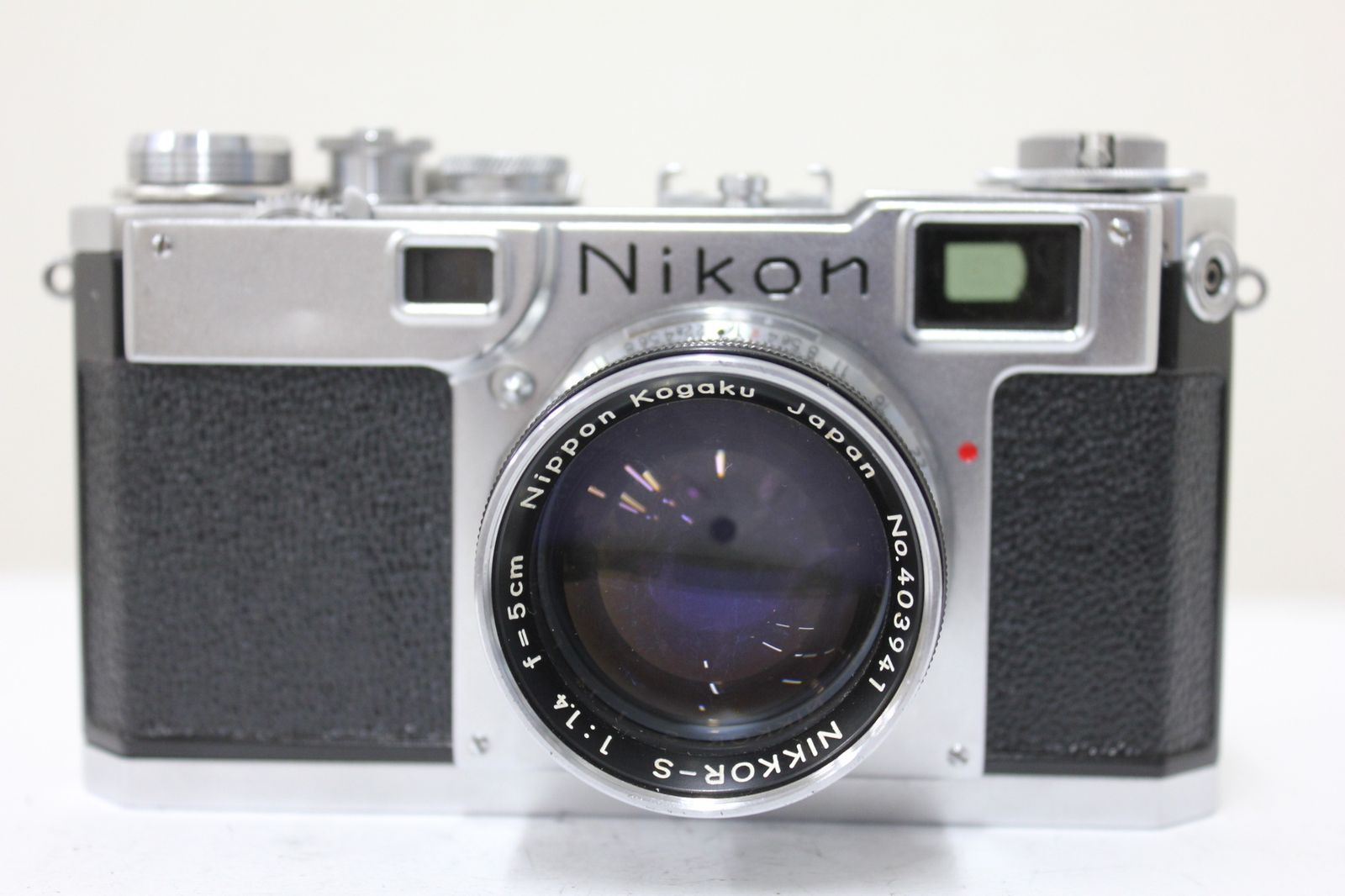 ニコン Nikon S 2 前期 Nikkor 5 cm F 1 4 レンジファインダー カメラ e 3161