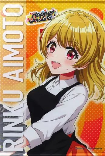 中古】タペストリー 愛本りんく 描き下ろしB2タペストリー 「D4DJ