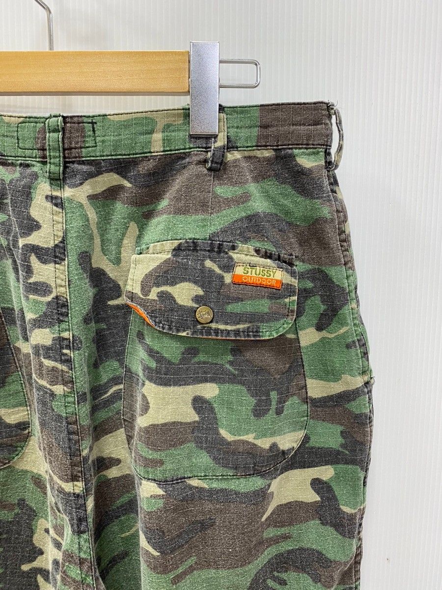 ステューシー STUSSY 90s カモ 迷彩 ショーツ USA製 ハーフ