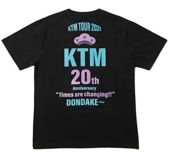 ケツメイシ『KTM TOUR 2022 20th Anniversary「時代は変わるぜよ!!」どんだけ?』Tシャツ（黒）DOSUKOI (L)  [L] - メルカリ