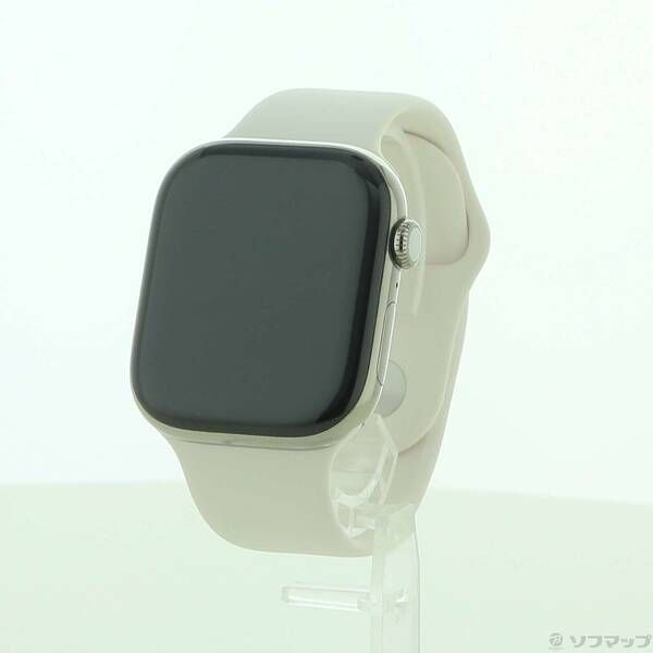 〔 〕 Apple Watch Series 10 GPS Cellular 46mm ナチュラルチタニウムケース ライトブラッシュスポーツバンド