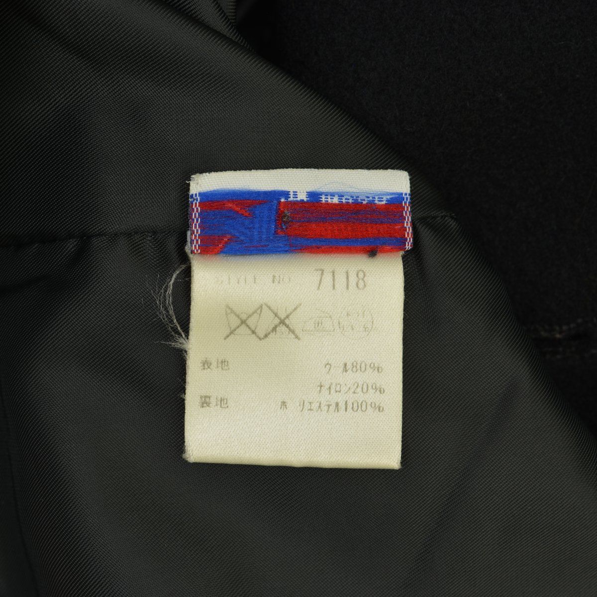 Schott】7118 スリムフィット ウールメルトンPコート - メルカリ