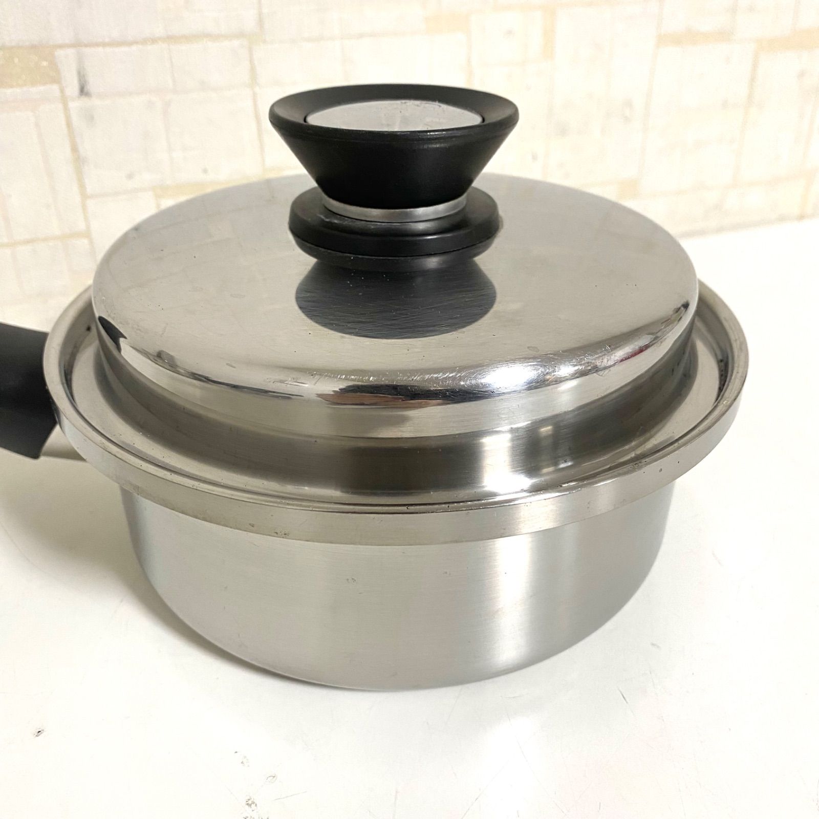 Amway アムウェイクイーン 片手鍋 2点 SKLAD-KIRPICHA_RU