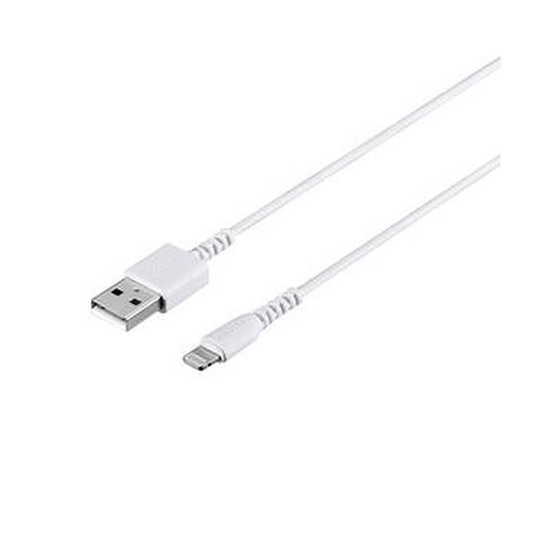 まとめ バッファローLightningケーブル 2.0m ホワイト BSMPCL120WH 1本 ×3セット