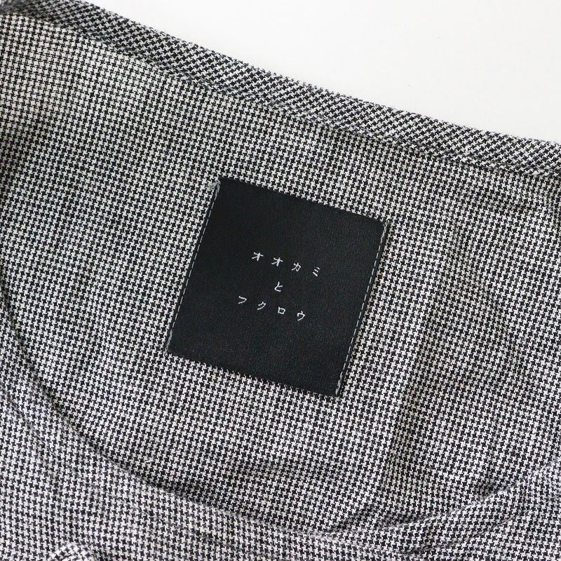 オオカミトフクロウ オオカミとハリネズミのエクリュワンピース