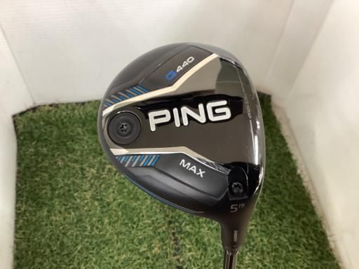 ピン G440 MAX 5W フェアウェイウッド FW 純正特注シャフト フレックスS メンズ 男性用 右利き 右用 Cランク ゴルフクラブ