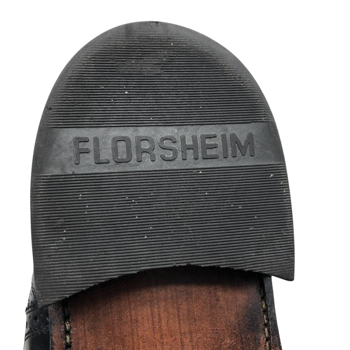 【送料無料 】 古着 フローシャイム Florsheim ウイングチップシューズ 9 1|2D メンズ27.5cm相当|saa013888