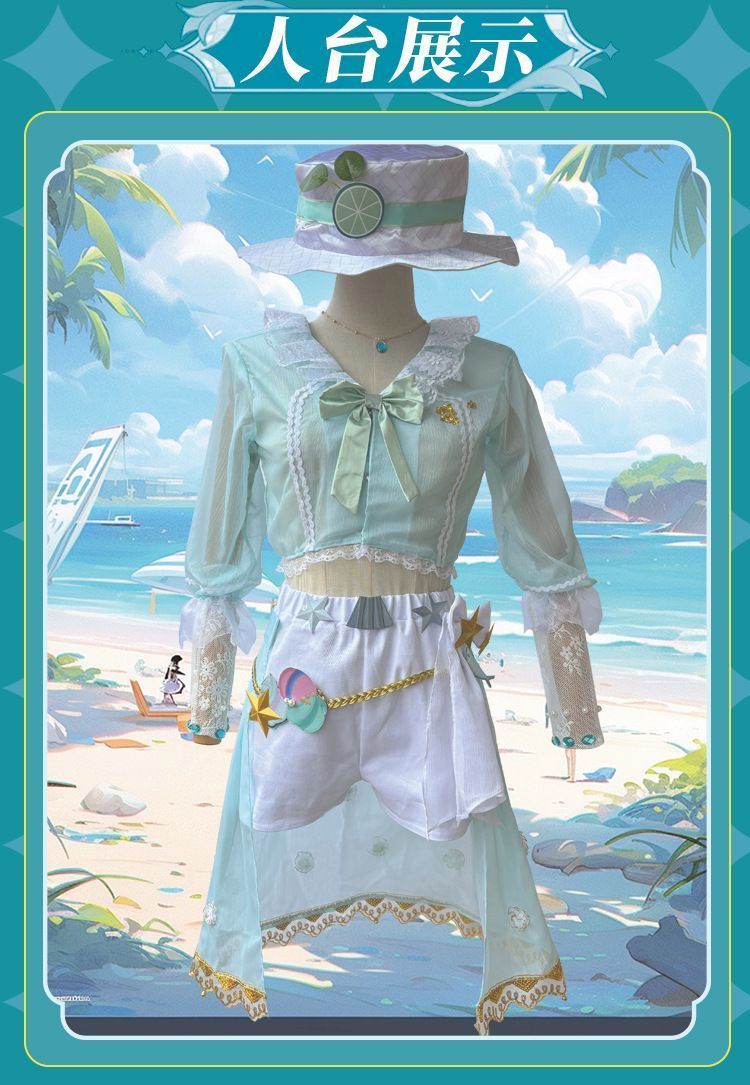 新品未使用 第五人格 コスプレ衣装 バーメイド デミ・バーボン