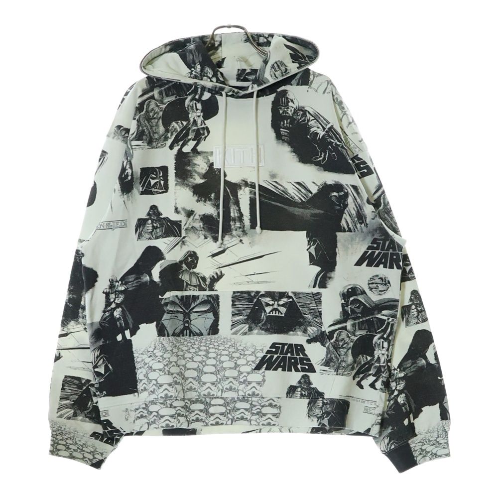 kith star wars スターウォーズ パーカー KITH (キス) 23SS ×STAR WARS DARTH VADER ILLUSTRATION HOODIE