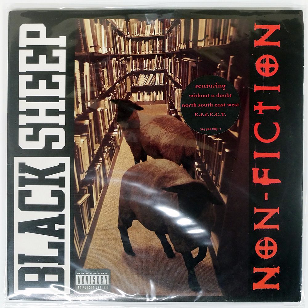 US盤 BLACK SHEEP/NON-FICTION/MERCURY 3145226851 LP BLACK SHEEP