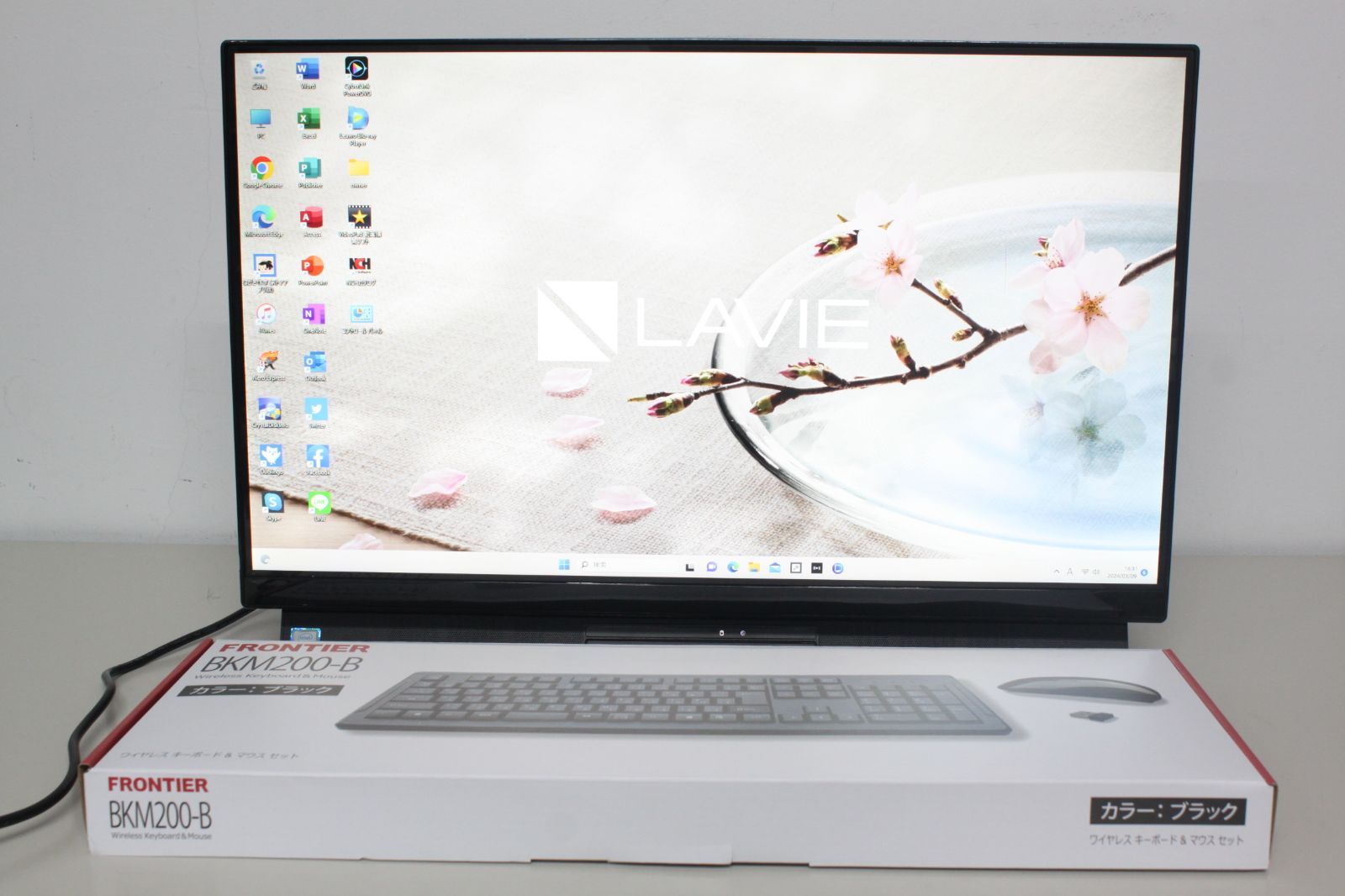 NEC/一体型デスクトップPC/PC-DA770MAB/Win11/Intel Core i7-8565U/HDD3TB/メモリ8GB/2019年モデル ⑤ NEC/一体型デスクトップPC/PC-DA770MAB/Win11/Intel Core i7-8565U