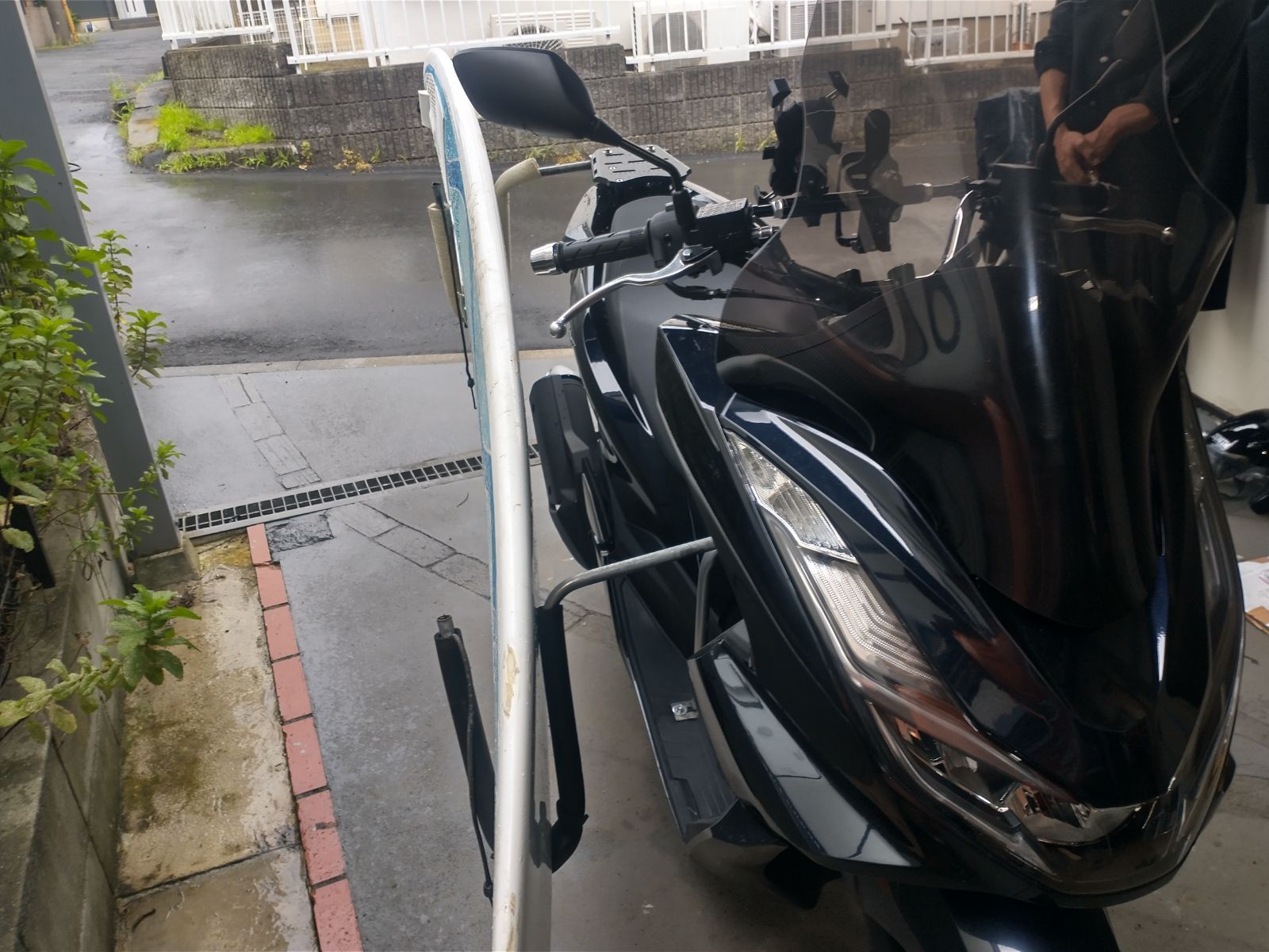 レッツアドレスシグナスFRセット原付二種原付スクーター用サーフボードキャリア FRセット販売 原付二種 原付スクーター用のサーフボードキャリア