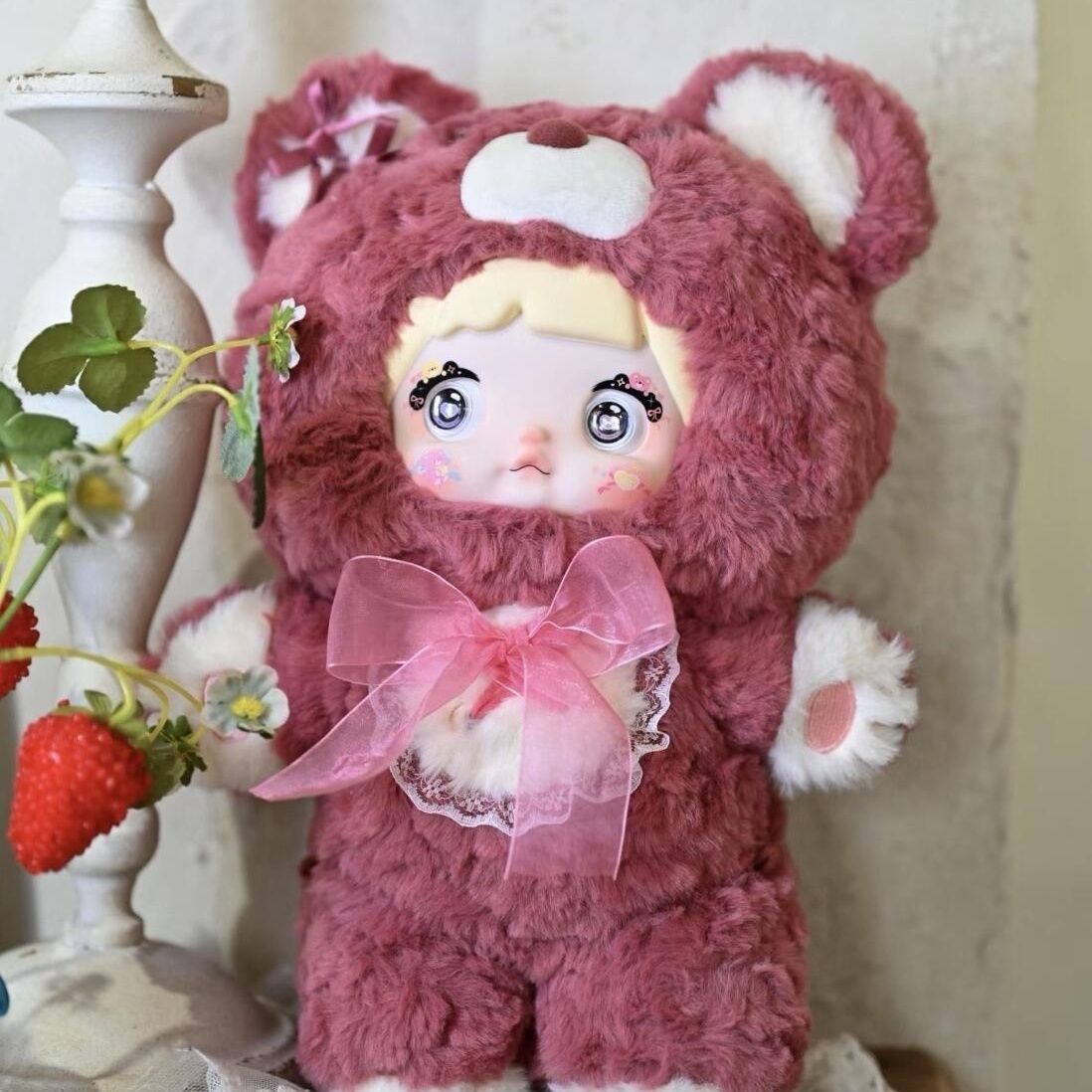 もちゃこNommi 400% ぬいぐるみ おやすみくまさん Amazon.co.jp: Briskyjp NOMMI400%おやすみクマさんシリーズ