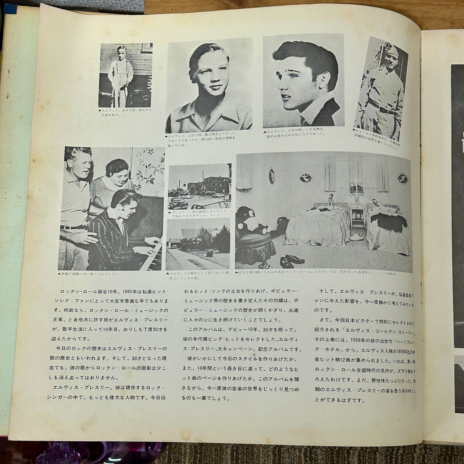 エルビスプレスリー Elvis Presley ELVIS' GOLDEN STORY volume1