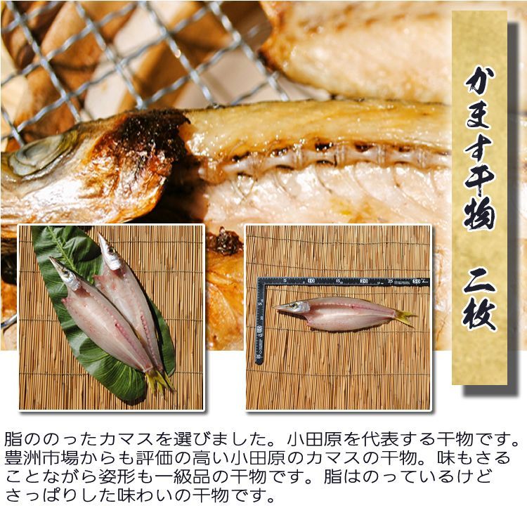 旬彩干物セット【国産】～魚の旬毎に変化していく干物セット-4