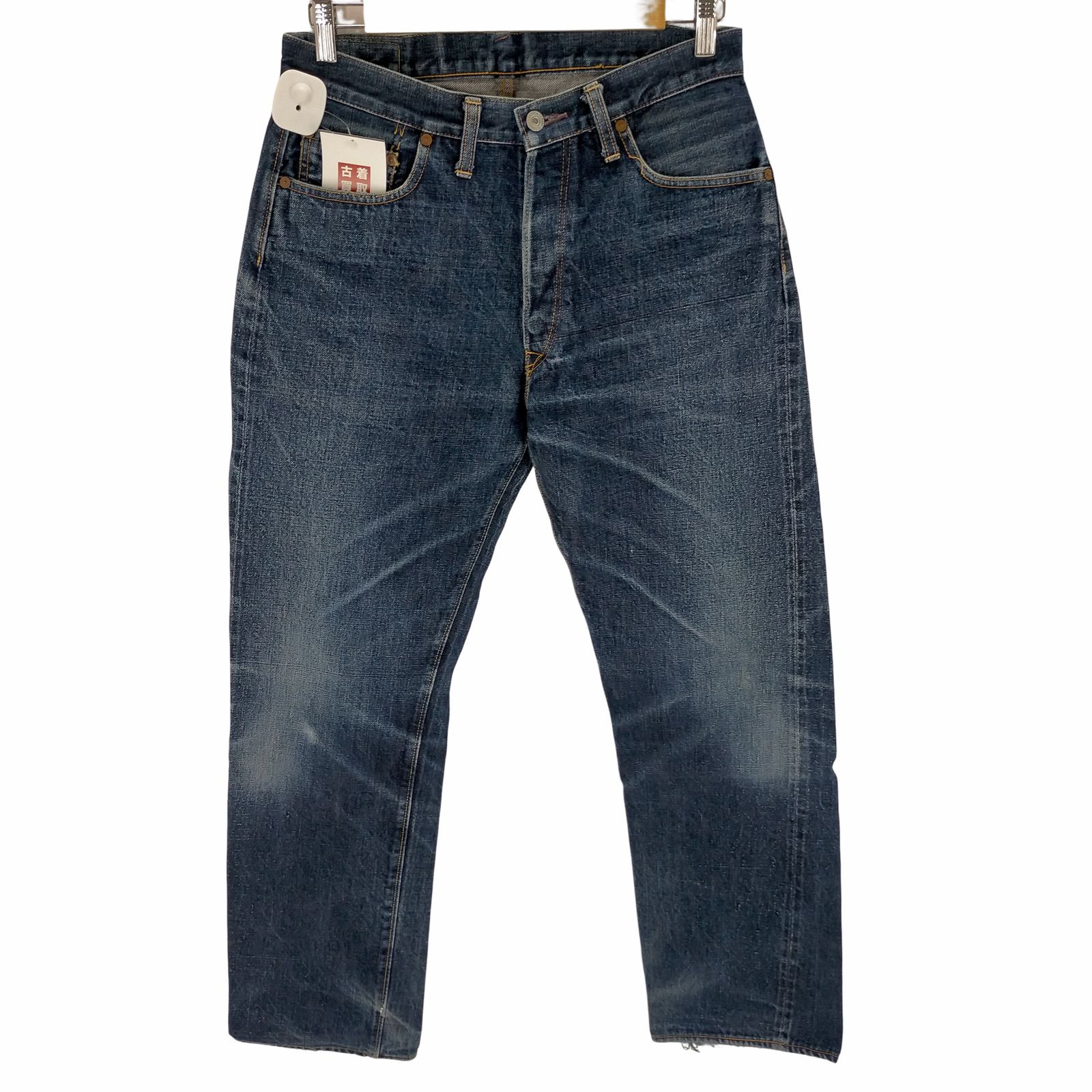 DENIME ストレートデニム W 36 L 34 DELUXEWARE デラックスウエア DX5016 SLIM STRAIGHT スリム