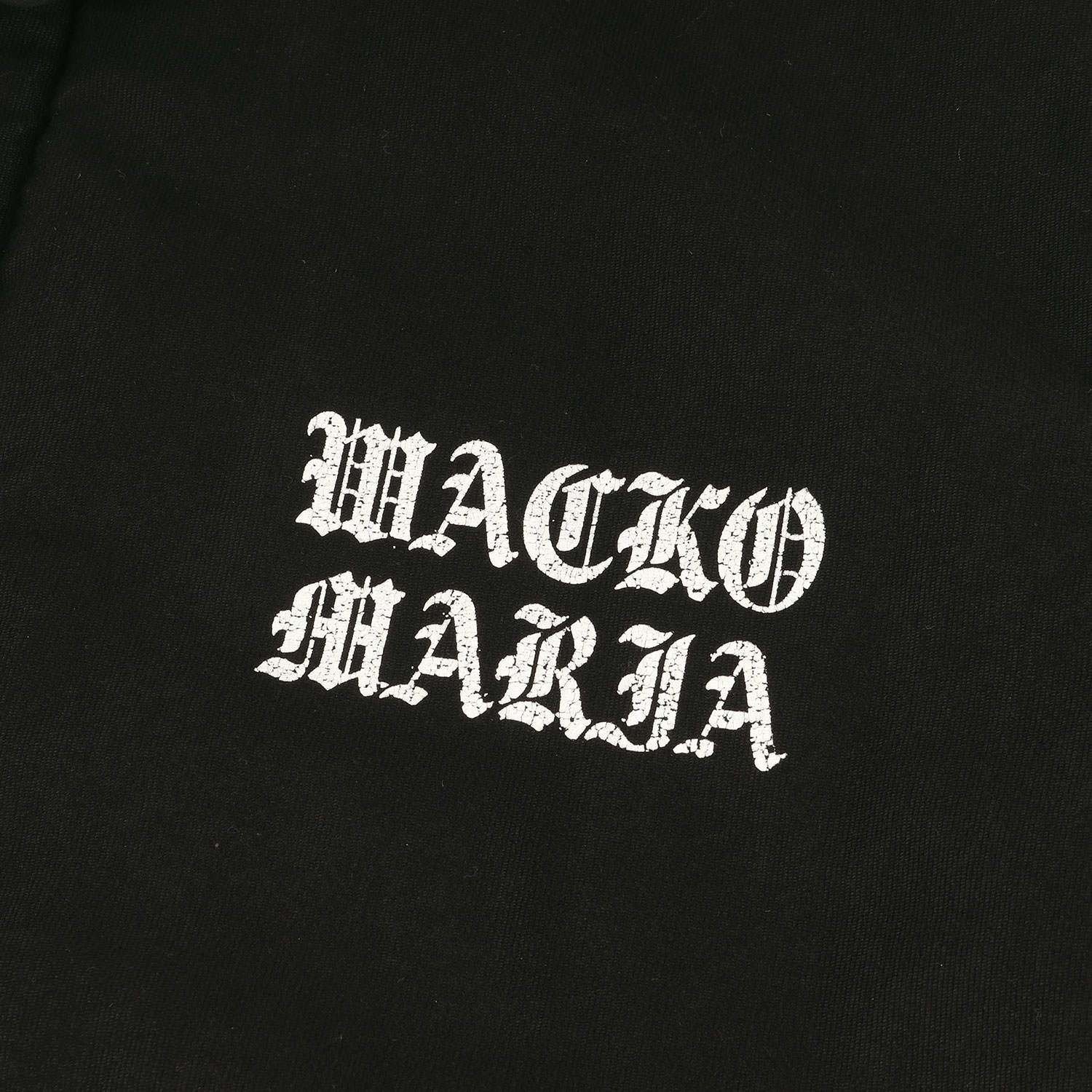 WACKO MARIA　ワコマリア　デッキジャケット　レオパード　M　黒 WACKO MARIA ワコマリア デッキジャケット レオパード M 黒 【公式通販】