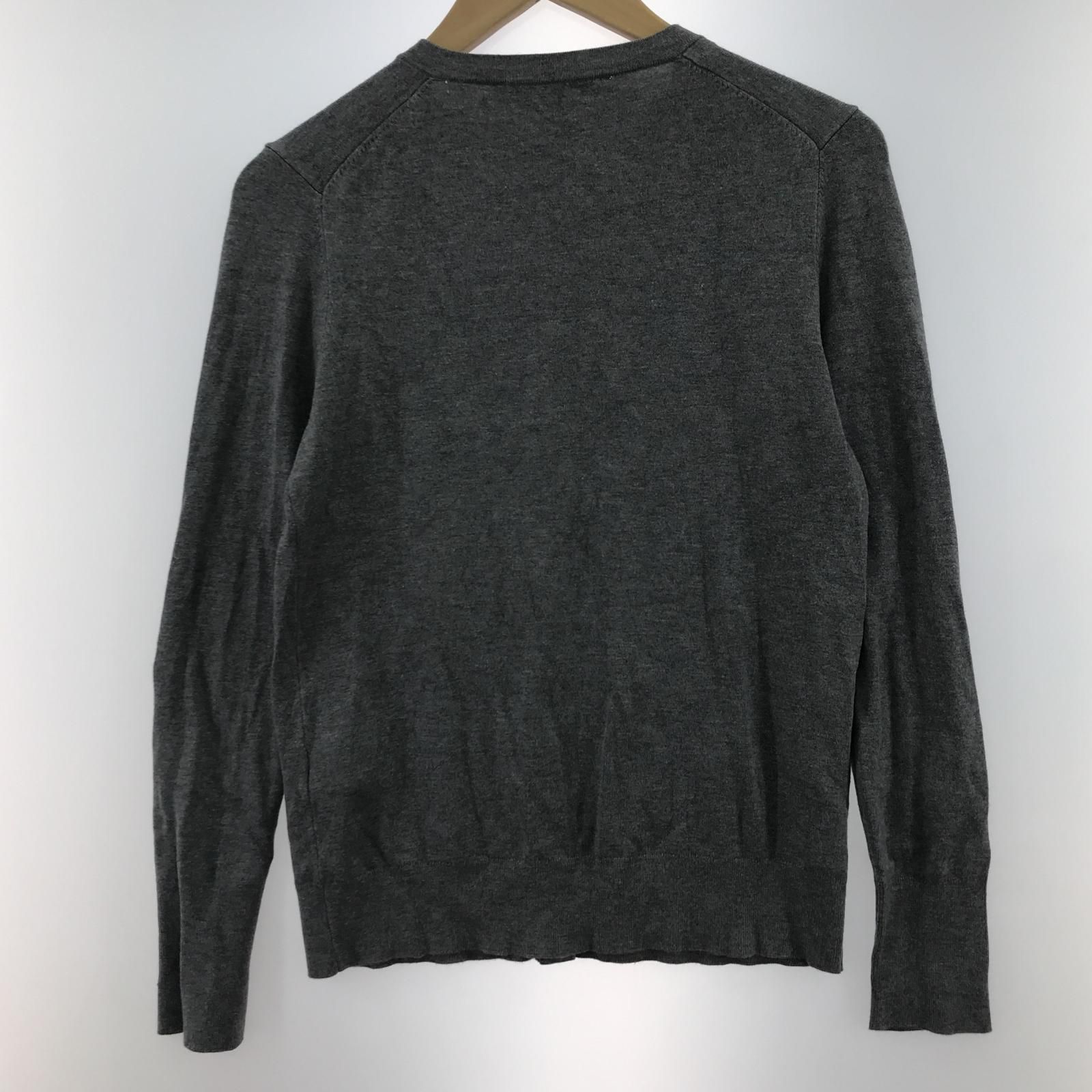 ZARA ザラ 金ボタン ニットカーディガン sizeEUR L/グレー