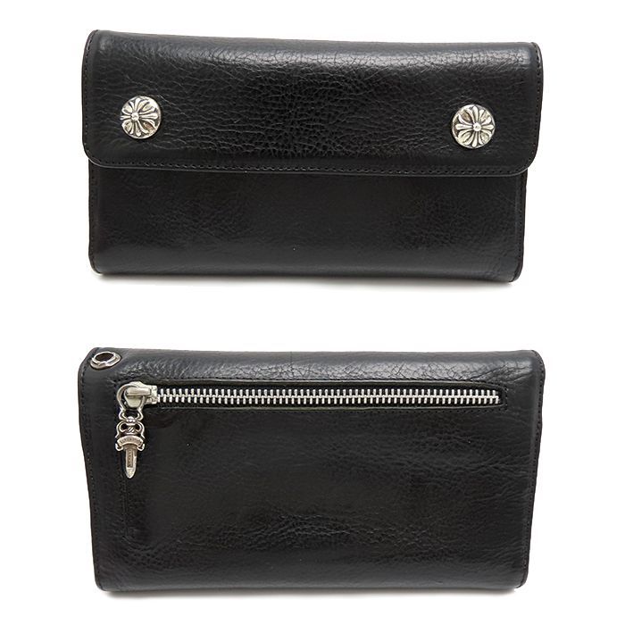 正規品 CHROME HEARTS クロムハーツ カモフラウェーブウォレット財布 CHROME HEARTS (クロムハーツ) WAVE WALETT ウェーブ ウォレット