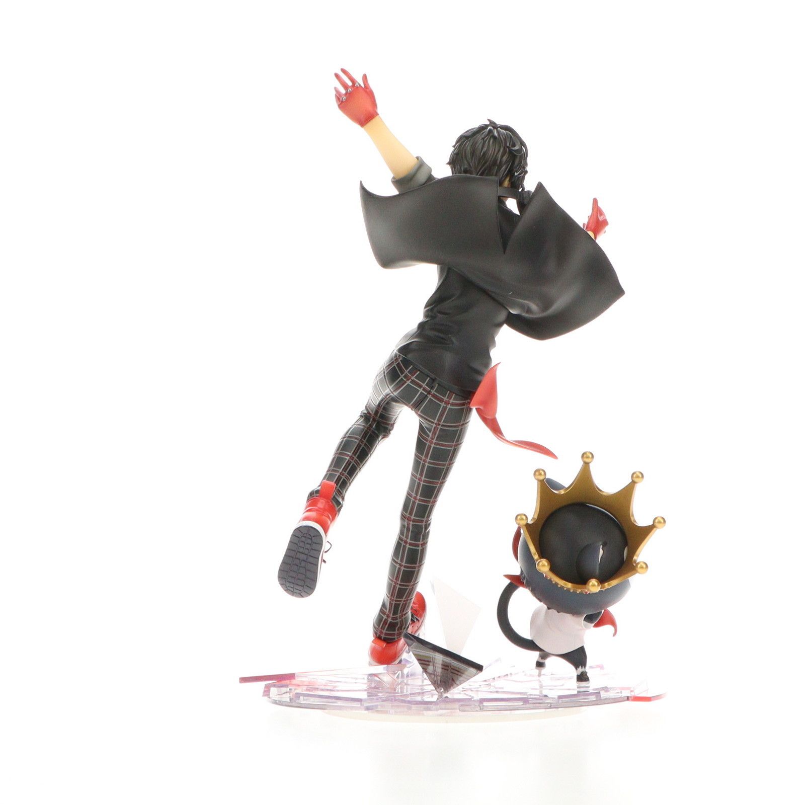 P5D 主人公　モルガナ　フィギュア ペルソナ5 ダンシング・スターナイト』「主人公＆モルガナ」の