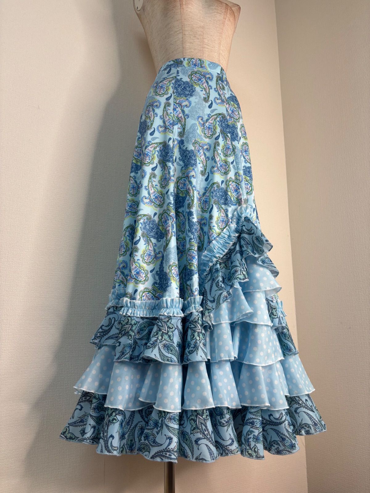 社交ダンス ロングスカート