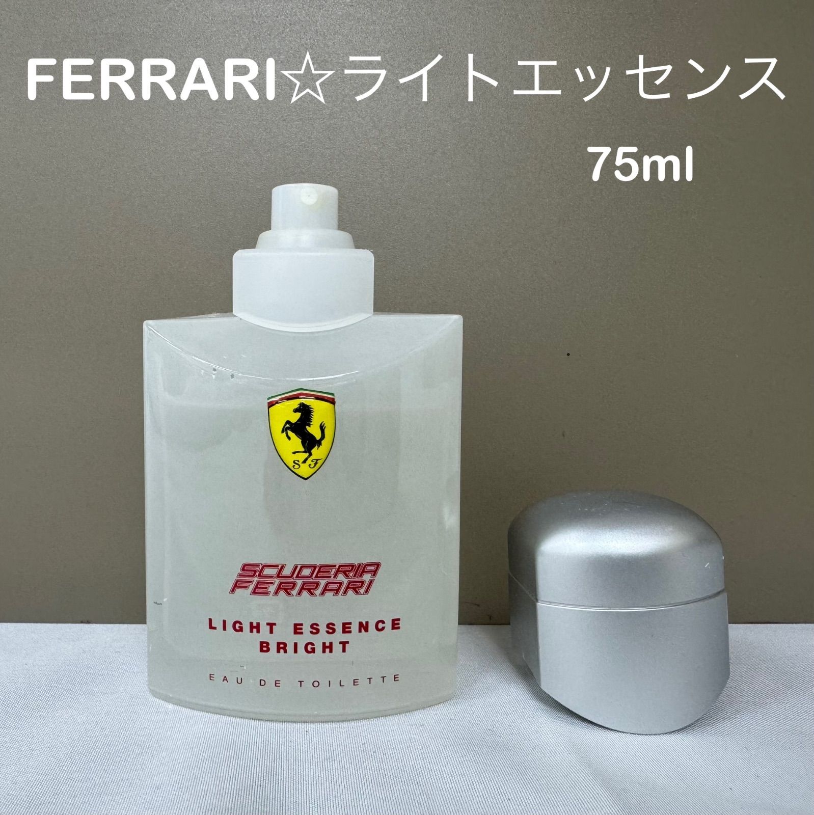 FERRARI フェラーリ ライトエッセンス ブライト オードトワレ 75ml 8-9割程度 az MID7420