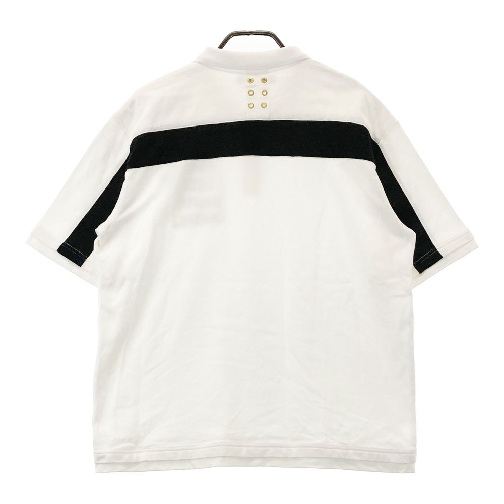 サイズ 6 RUSSELUNO ラッセルノ 半袖ポロシャツ ホワイト系 240101529332 ゴルフウェア メンズ ストスト