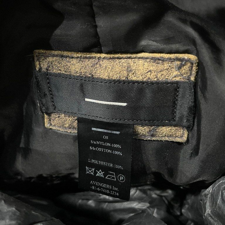 ヘルメットバッグ　　パッチつけたままにいたします。(^o^) ☆お値下げです。 Minus For Flyer's Helmet Bag With Patched パッチワーク