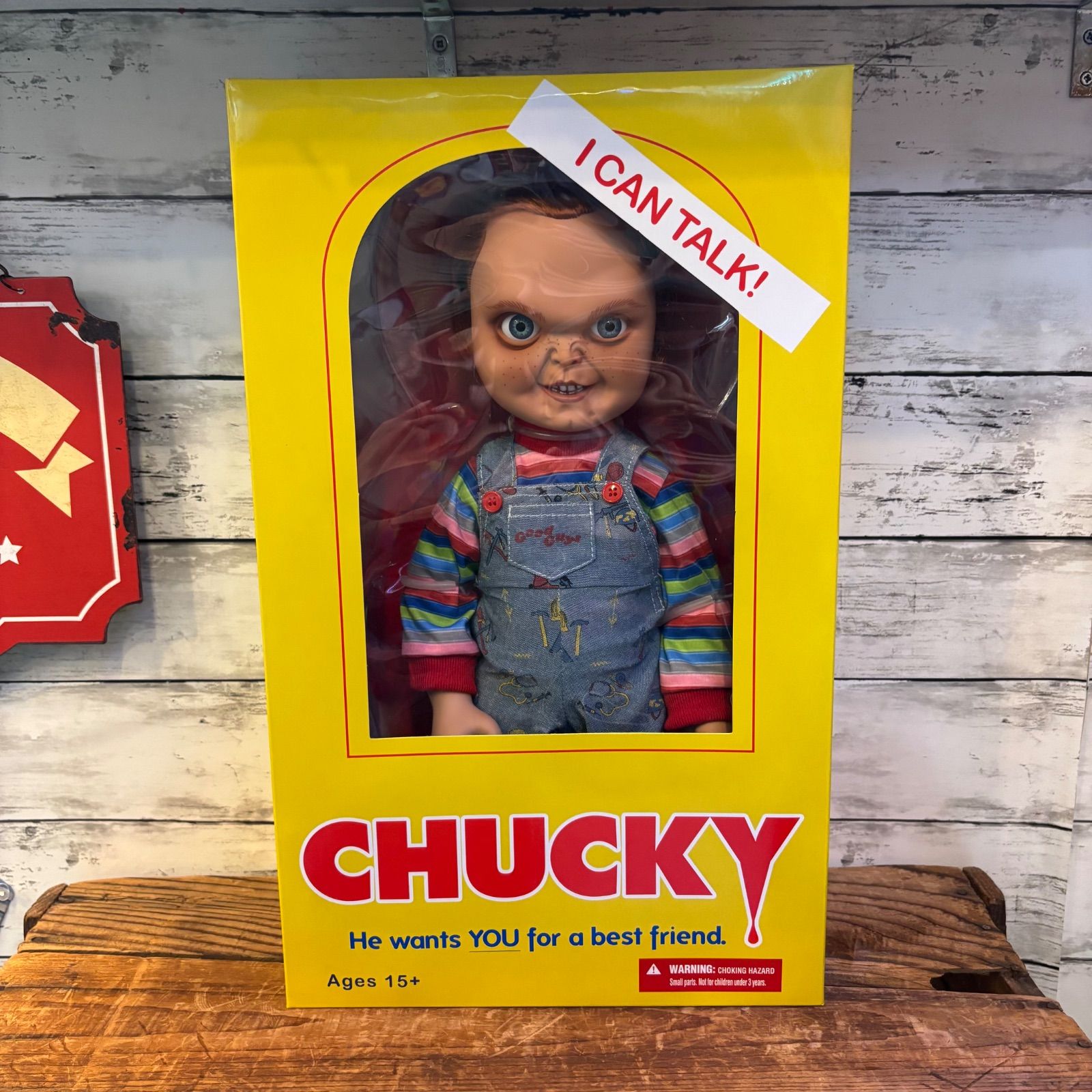 チャッキー　新品未開封 チャッキー人形 メズコトイズ 楽天市場】メズコトイ チャッキー 人形 トーキング フィギュア