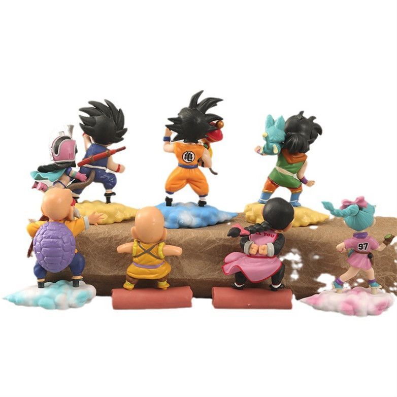 ドラゴンボール フィギュア ヤムチャ ブルマ ブルマ 悟空 子供時代（一 