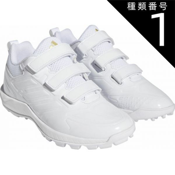 種類1：ﾌｯﾄｳｪｱWHT/ﾌｯ/185(4065432466639) adidas(アディダス) GW1958 31＿JAPANTRAINERACK Japan Trainer AC 野球 ジュニアトレーニングシューズ トレシュー ベルクロ マジックテープ 