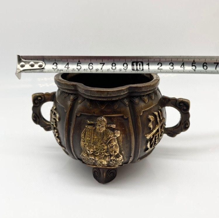 銅 細工 茶道具　香道具 財神香炉 聚宝盆 装飾品 工芸品 美術品 置物 銅 細工 茶道具 香道具 財神香炉 聚宝盆 装飾品 工芸品 美術品
