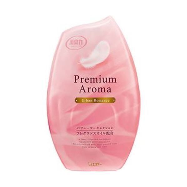 まとめ エステー お部屋の消臭力 PremiumAroma アーバンロマンス 400ml 1セット 3個 ×10セット
