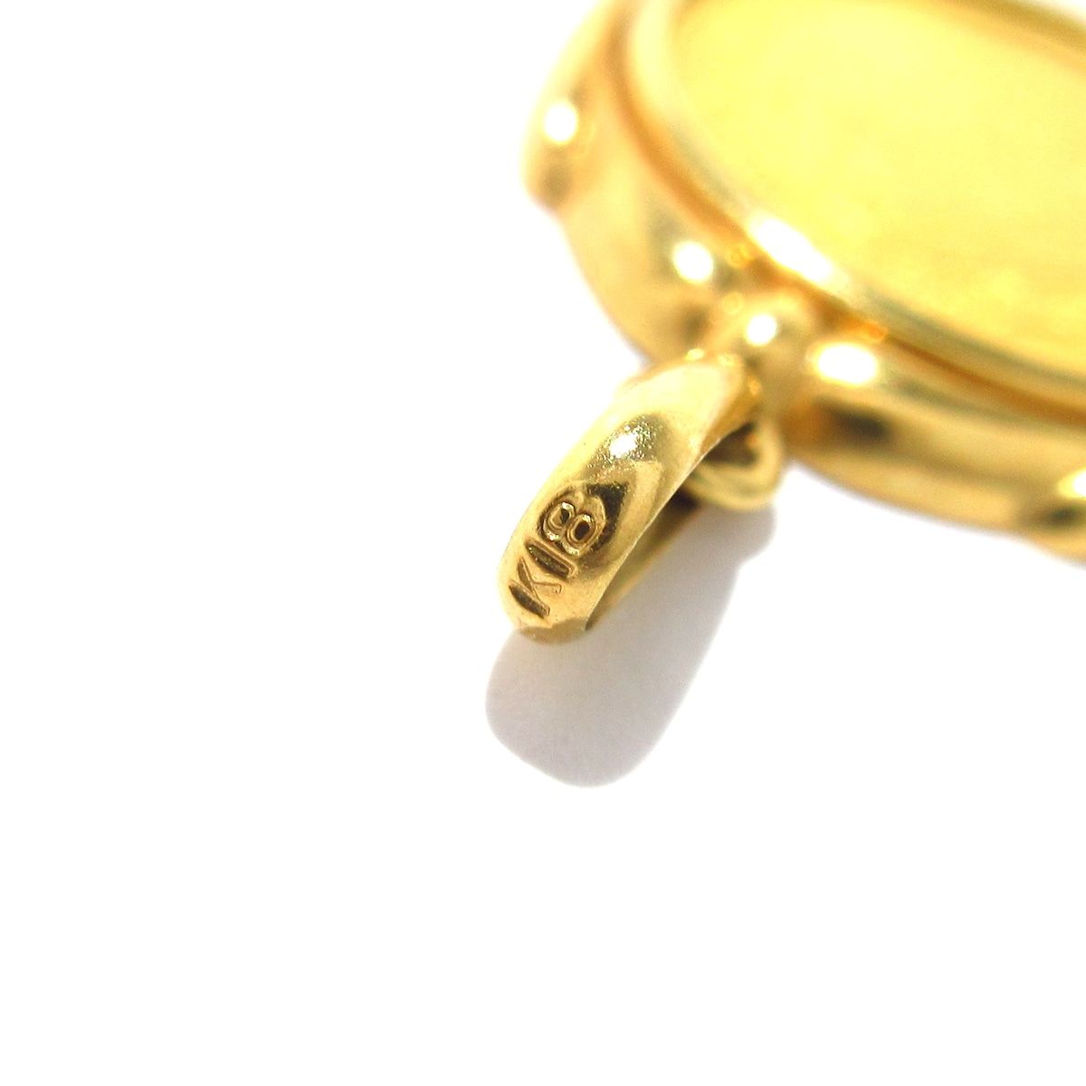 Unbranded ノーブランド ペンダントトップ K24YG×K18YG 総重量 2.0g FORTGASGNV_COM_BR